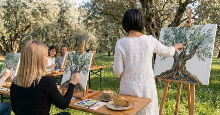 BLOG pittura in uliveto